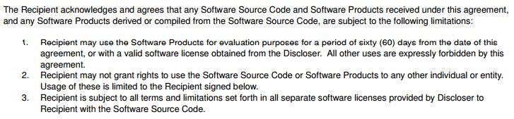 Wingware Non-disclosure: Only for evaluation purposes only